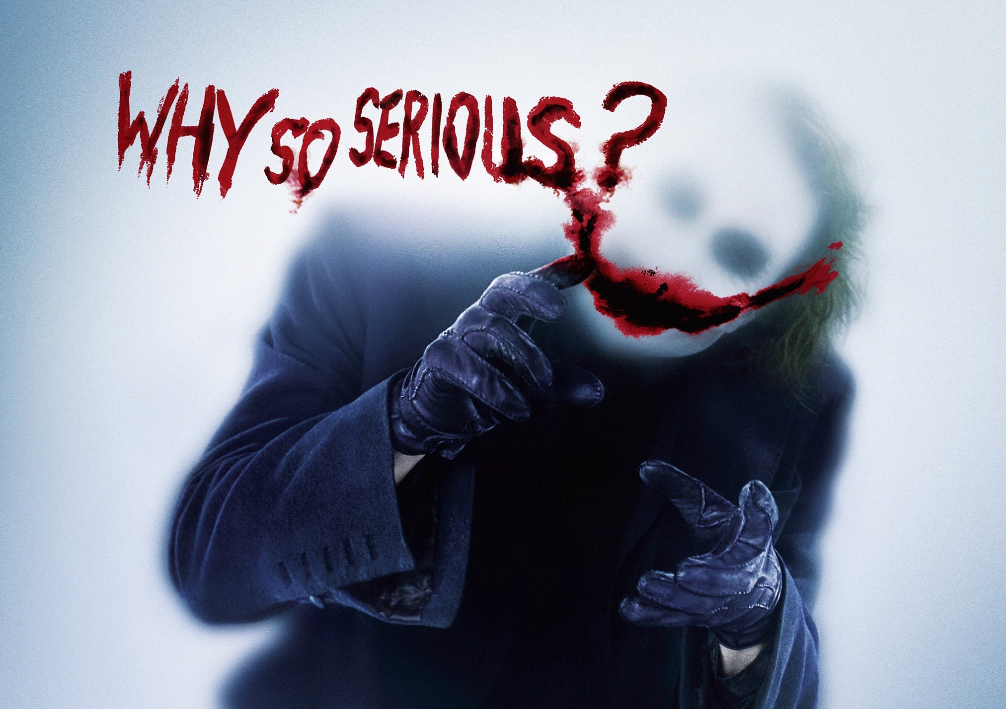 THE DARK KNIGHT ジョーカー シルクスクリーン ポスター THE DARK