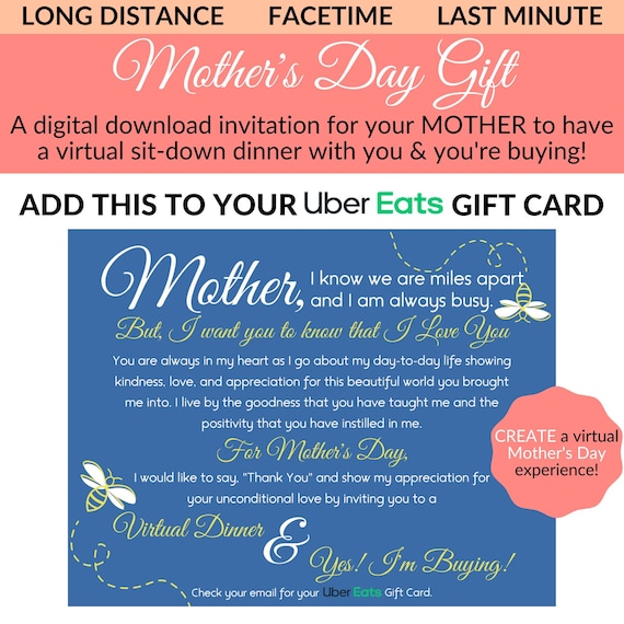 Last minute long distance mothers hotsell day gifts