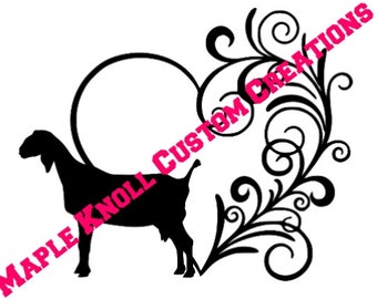 Download Nubian Goat Svg File Etsy