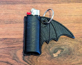 Bat Wing Lighter Holder READY TO SHIP, Case, Cover, Cryptid, Witch, Wicca,  Goth, Incense, Sage, Candle, Cryptozoology, Pagan, Cigarette