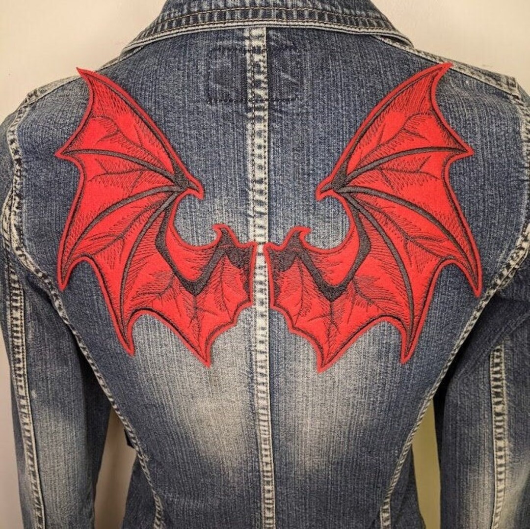 New Photos of the Red Devil/Bat wings!