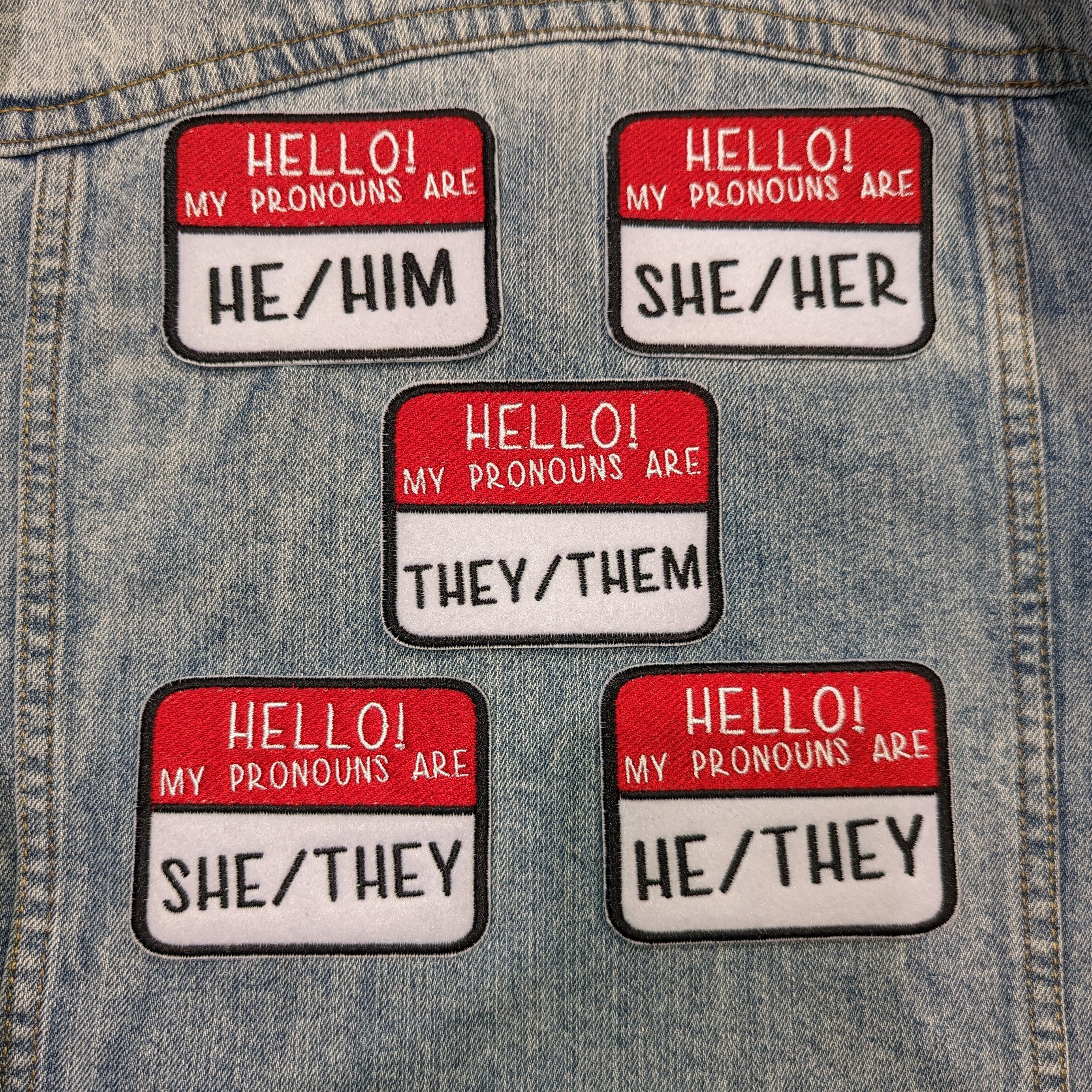 Pronoun cards
