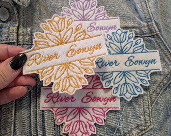 PERSONALISED Name Patches Iron On Patch