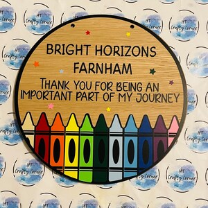 Thank you nursery/teacher gift