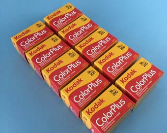 Kodak ColorPlus 200 35mm Camera Film (Set of 10)