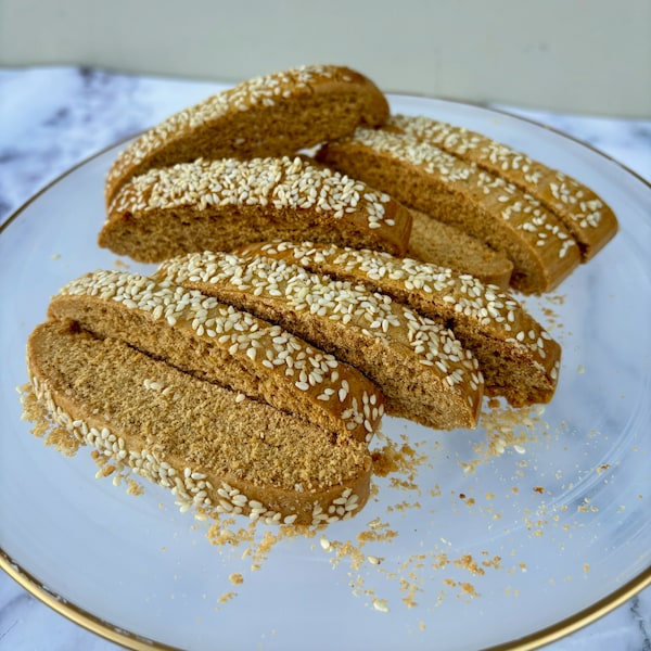 Paximadia Hand Made Traditional Greek Biscotti Cookies