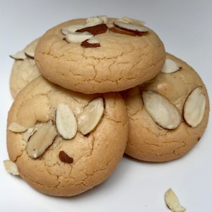 Amygdalota Hand Made Traditional Greek Almond Cookies