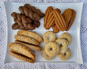 Greek Lenten Cookie Sampler Box