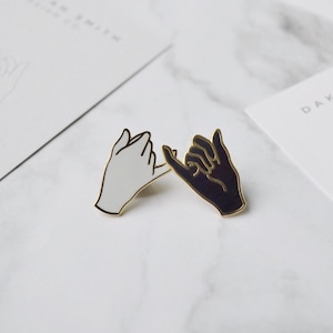 Pinky Promise Best Friend Enamel Pin Set image 2