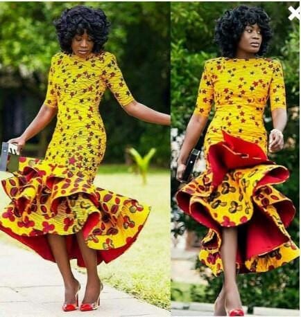 African Clothing for Women African Print Dress Ankara Dress - Etsy