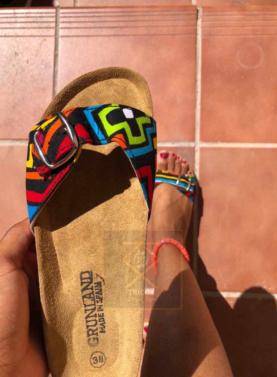 Ankara Summer Slippers African Print Slippers African Etsy
