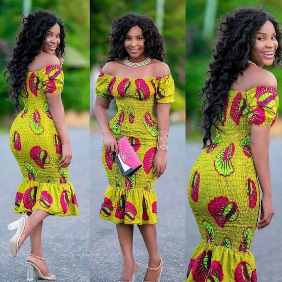 bodycon african dress