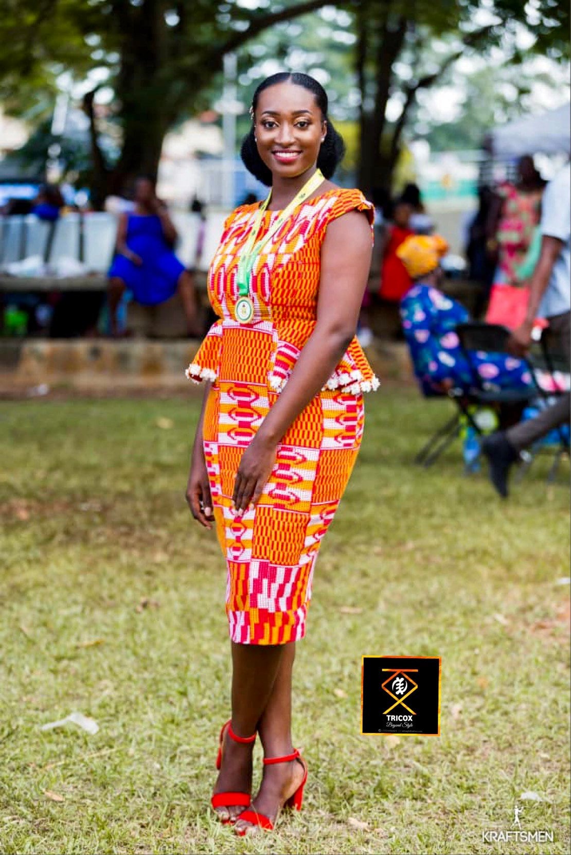 Ghana Kente Dress 