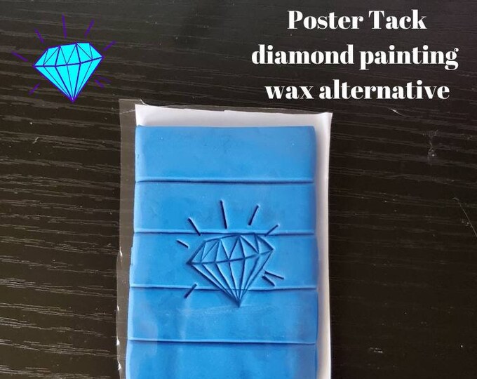 Blue Poster Tack for Diamond Painting Pens Pink Wax Etsy Australia