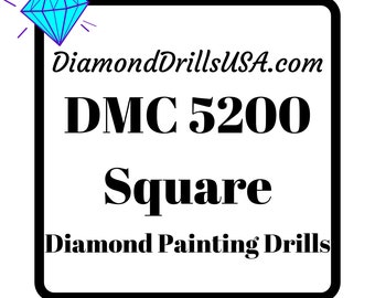 DMC 5200 AB Diamond Painting Beads 5D Diamond Painting Accessories Square  Diamond Painting Drills AB Rhinestones Flatback Rhinestones for Bead Art  Gem