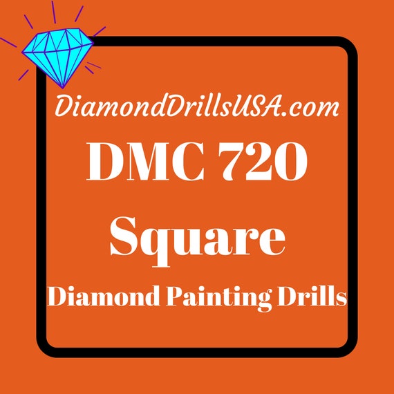 DiamondDrillsUSA - DMC 3755 SQUARE 5D Diamond Painting Drills Beads DMC  3755 Baby Blue