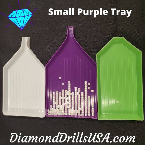 DiamondDrillsUSA - Large White Drill Tray for Diamond Painting
