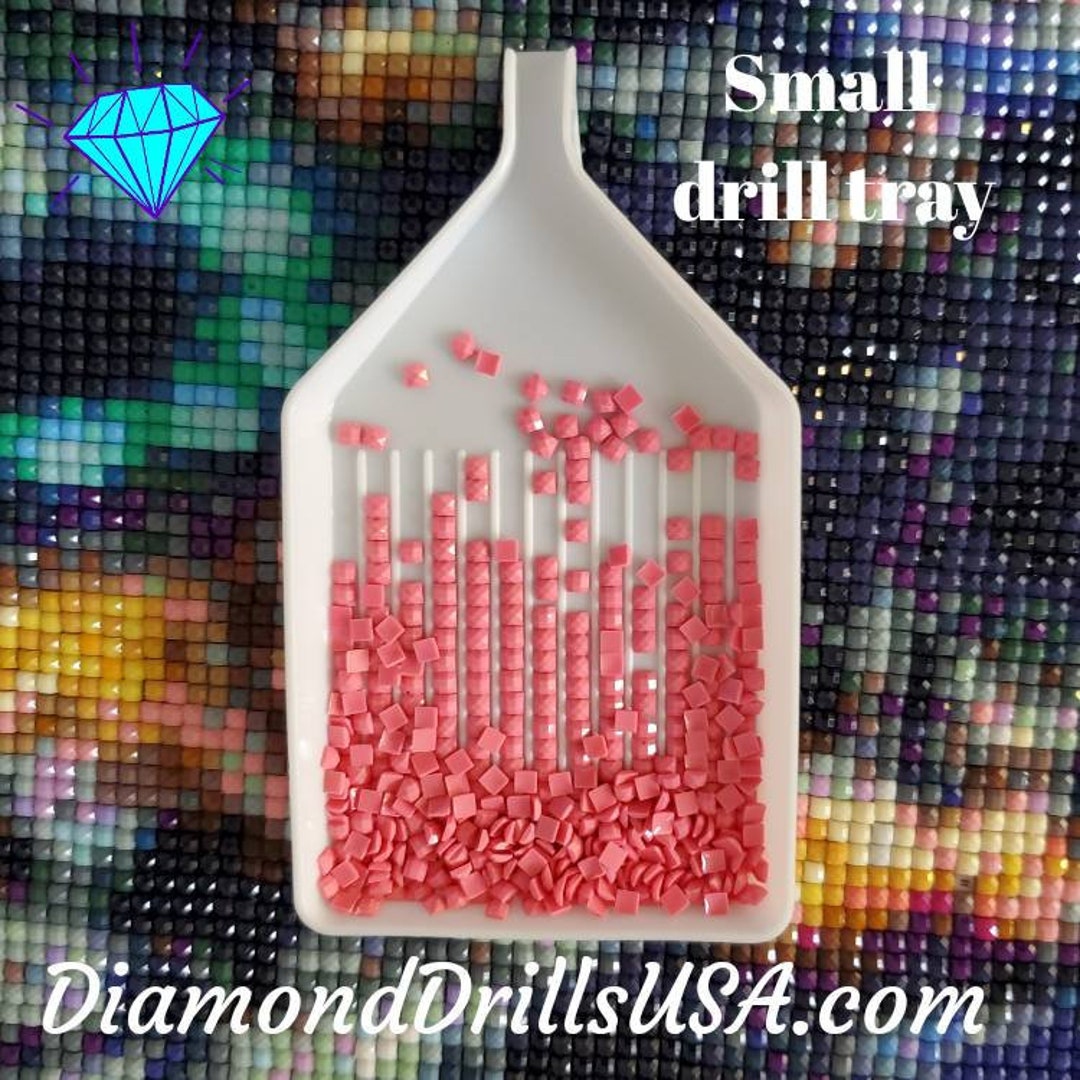 DiamondDrillsUSA - Small Purple Drill Tray With Pour Spout for Diamond  Painting Drills