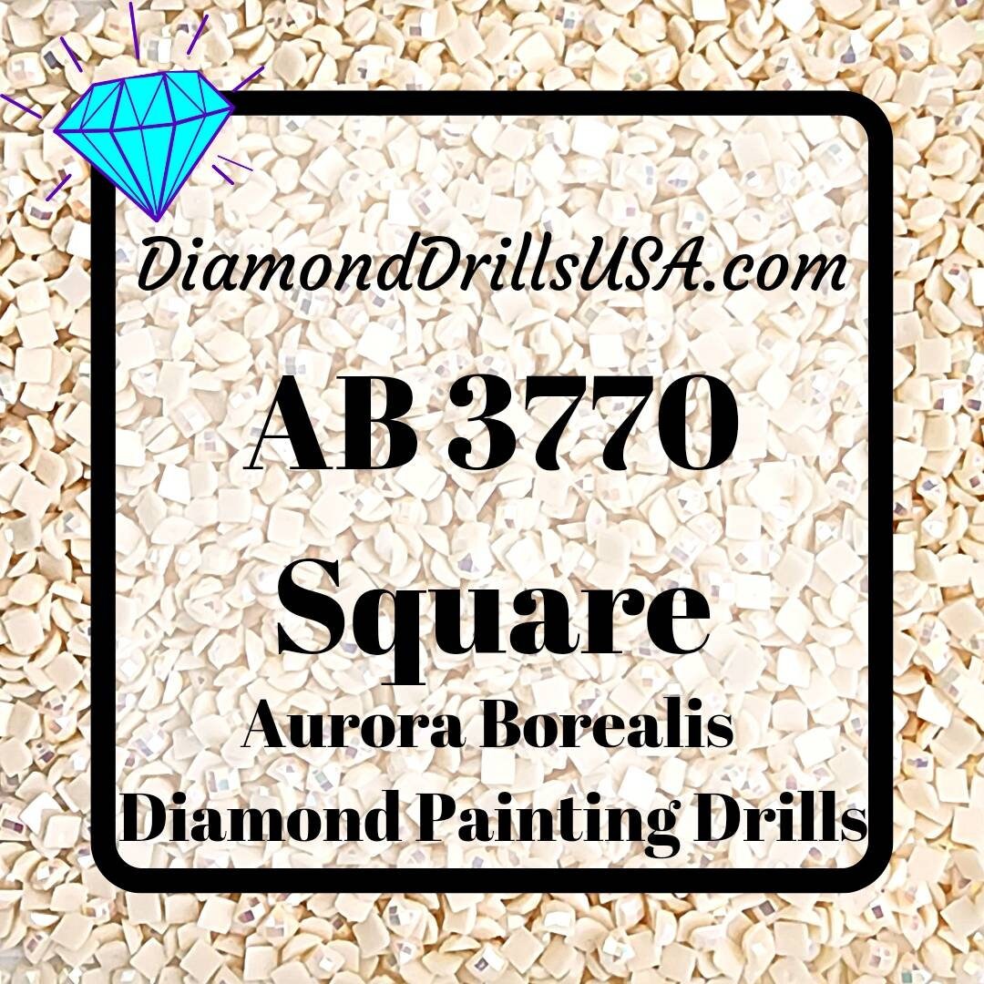 Shimmery Round DMC AB Aurora Borealis Diamond Painting Labels, .75