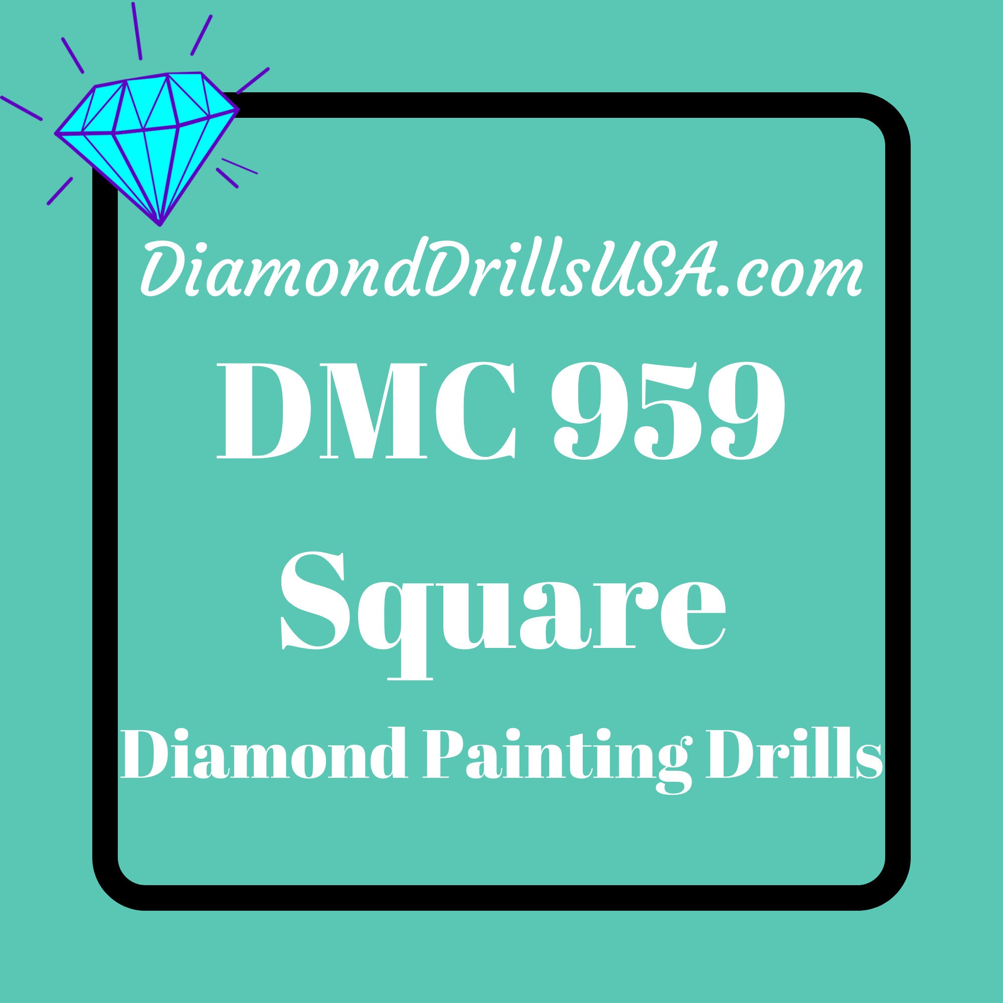 DMC 321 Christmas Red Loose Bulk - Diamond Painting Round CRYSTAL Drills Beads Quantity 200