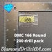 DMC 166 ROUND 5D Diamond Painting Drills Beads DMC 166 Medium - Etsy