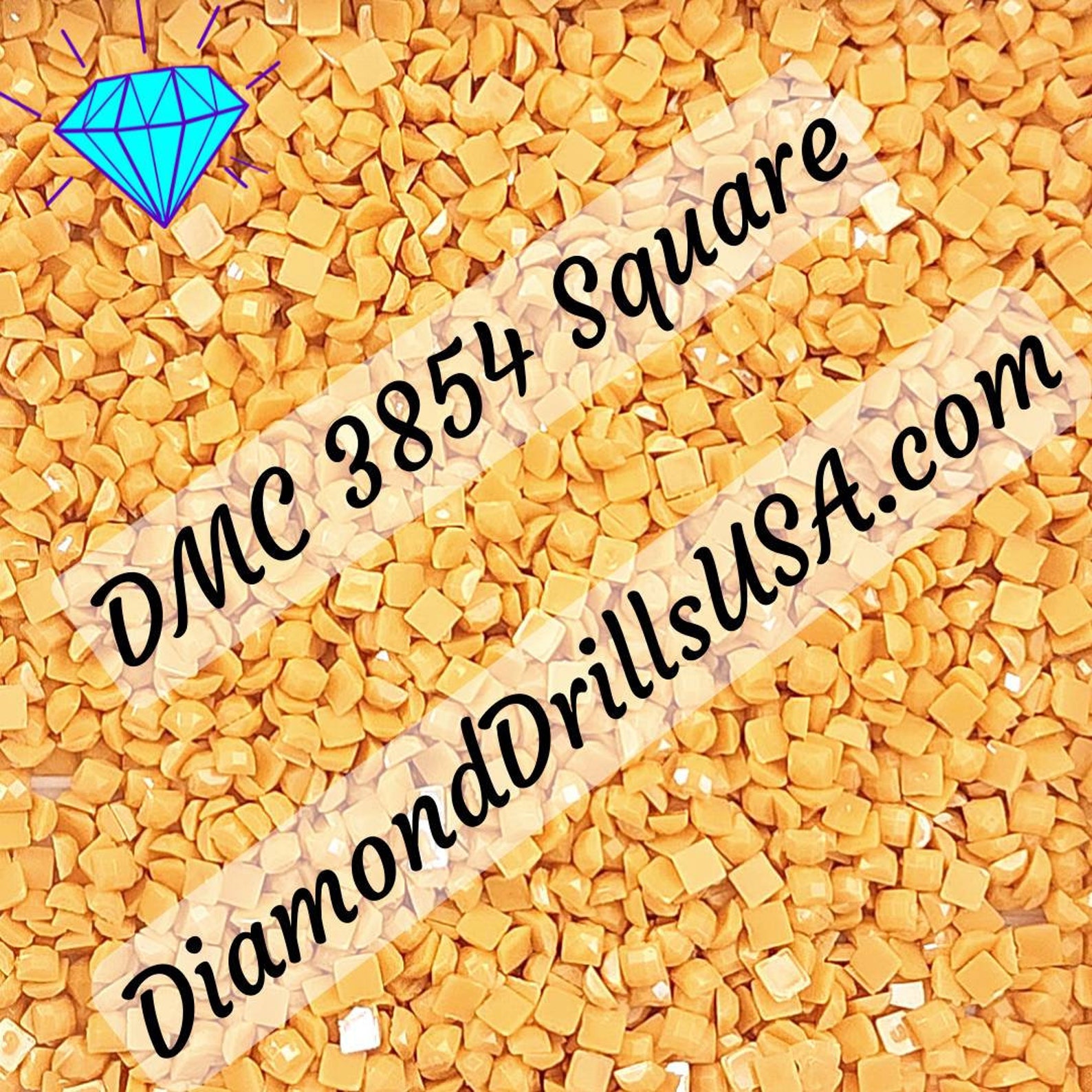 DMC 3854 SQUARE 5D Diamond Painting Drills Beads DMC 3854 - Etsy