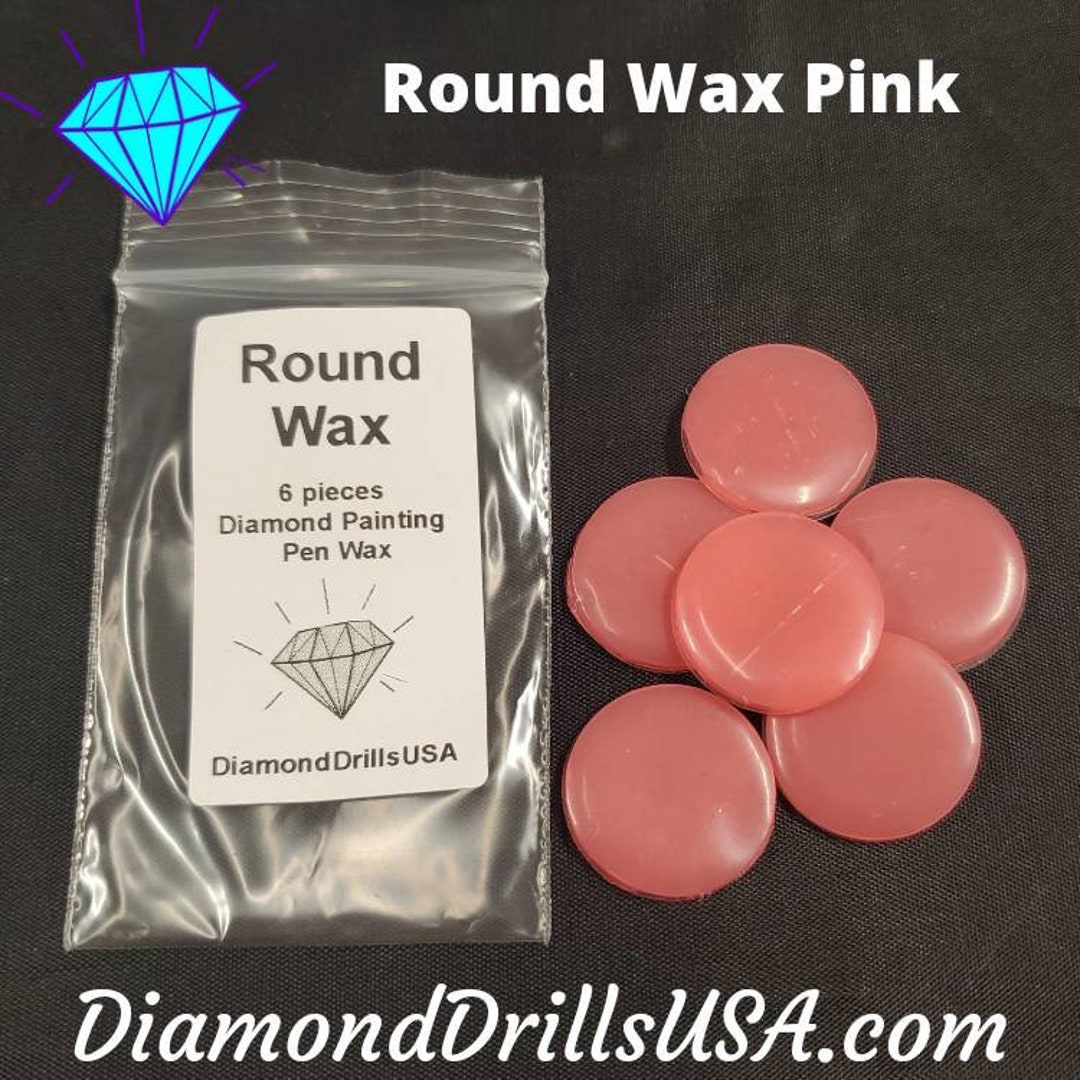 DiamondDrillsUSA - Pink Wax Clay for Diamond Painting Mud Small Square 2cm  Putty Pen Tack