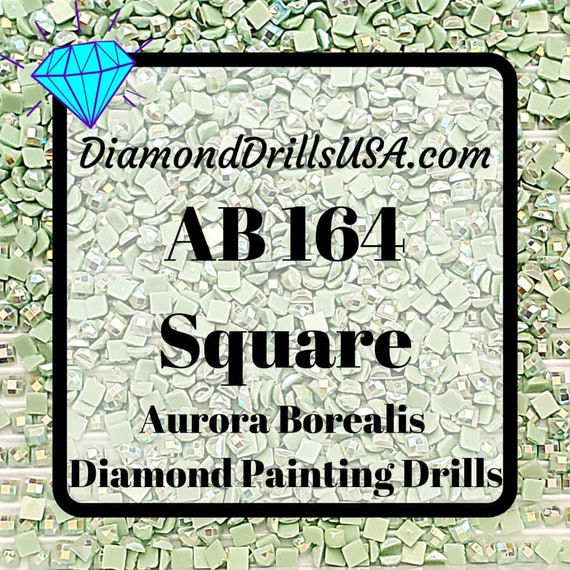DiamondDrillsUSA - DMC 317 SQUARE 5D Diamond Painting Drills Beads DMC 317  Pewter Gray