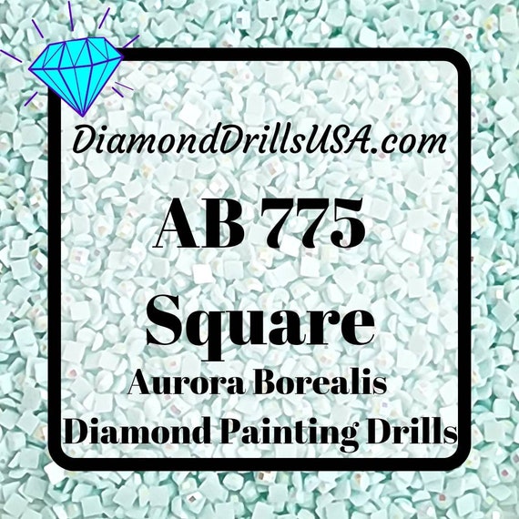 AB 1 Inch Rectangular DMC Diamond Painting Aurora Borealis Labels for Drill  Organization, Perfect Fit for Bella Art De Nicole Tray Stoppers 