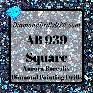 DMC AB Aurora Borealis Diamond Painting Labels, Color Coordinating