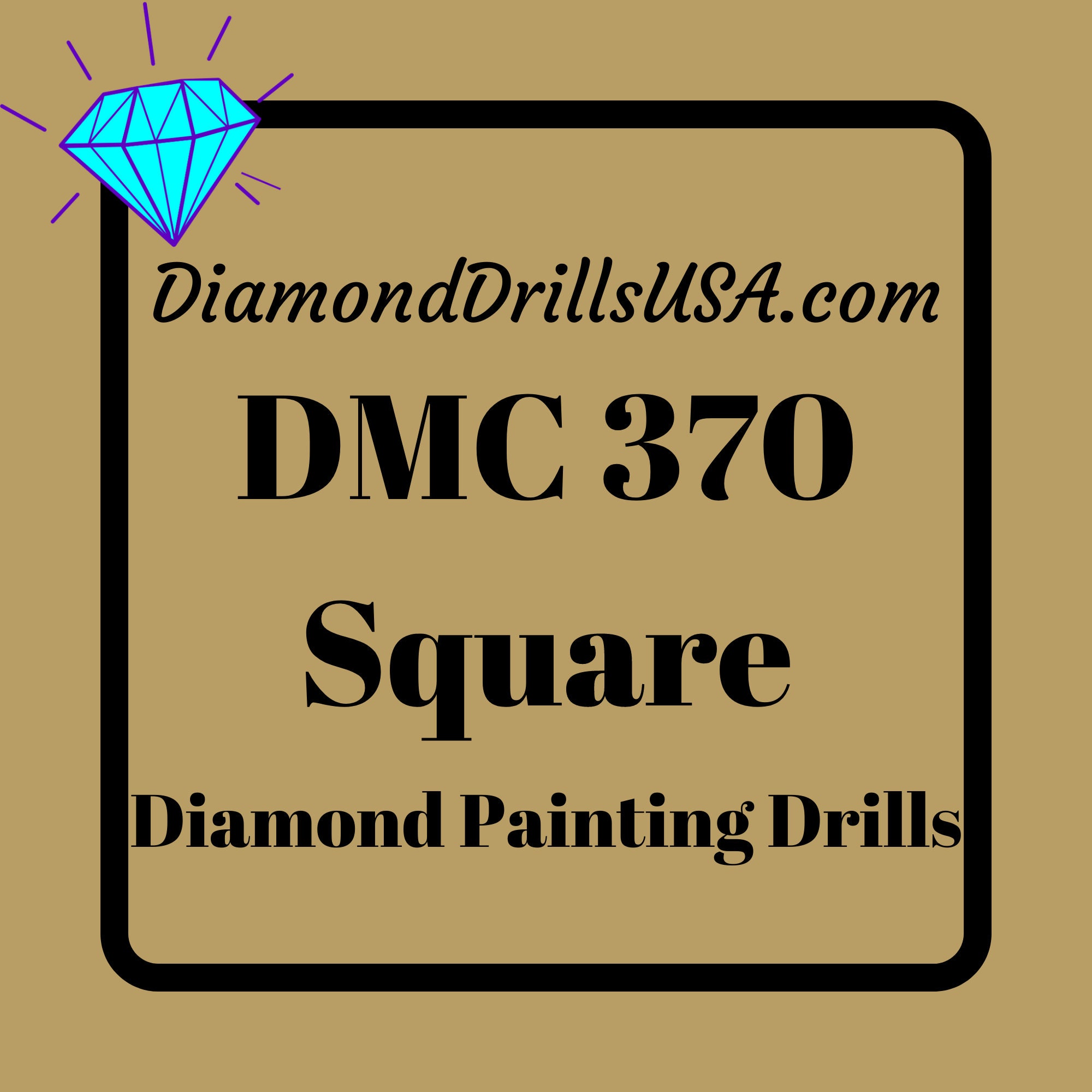 DMC 370 Diamond Painting Drills Beads DMC Medium | Etsy