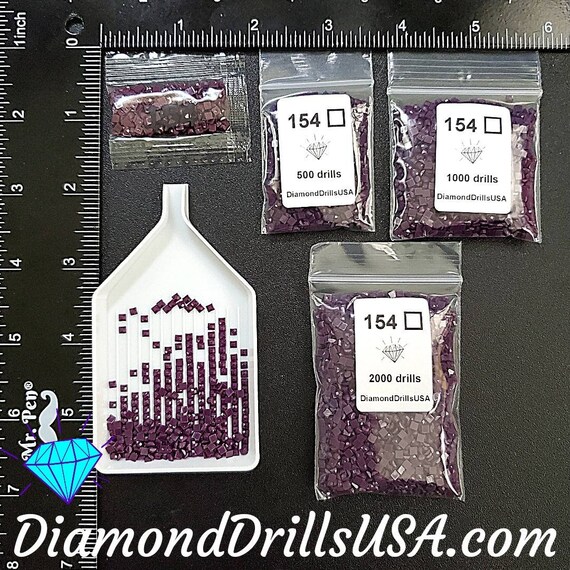 DiamondDrillsUSA - DMC 939 SQUARE 5D Diamond Painting Drills Beads