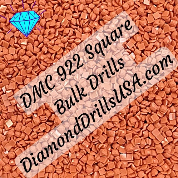 DiamondDrillsUSA - DMC 413 SQUARE 5D Diamond Painting Drills Beads DMC 413  Dark Pewter