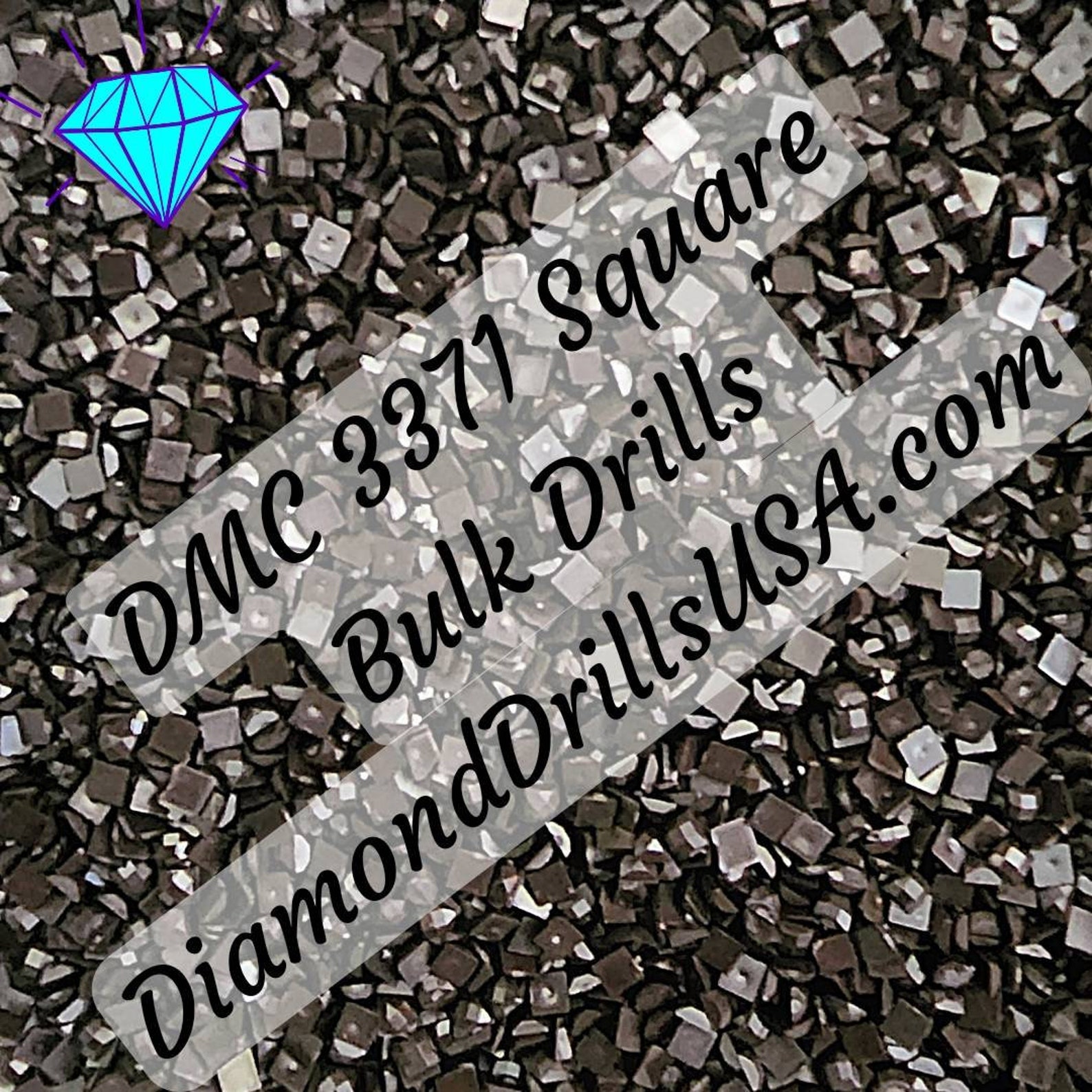DMC 3371 SQUARE 5D Diamond Painting Drills Beads DMC 3371 Etsy Dmc 3371 square 5d diamond painting drills beads dmc 3371 etsy