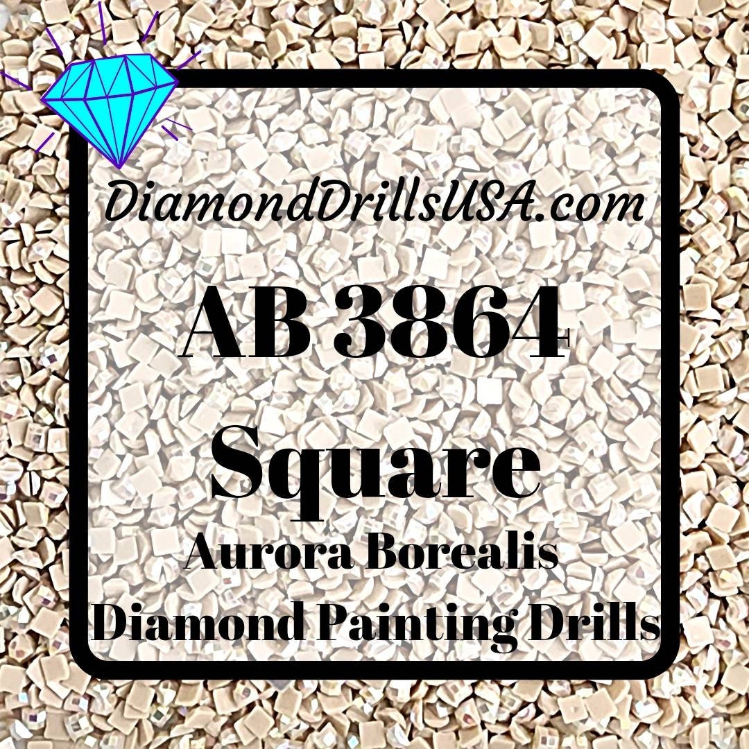 DiamondDrillsUSA - DMC 3861 SQUARE 5D Diamond Painting Drills