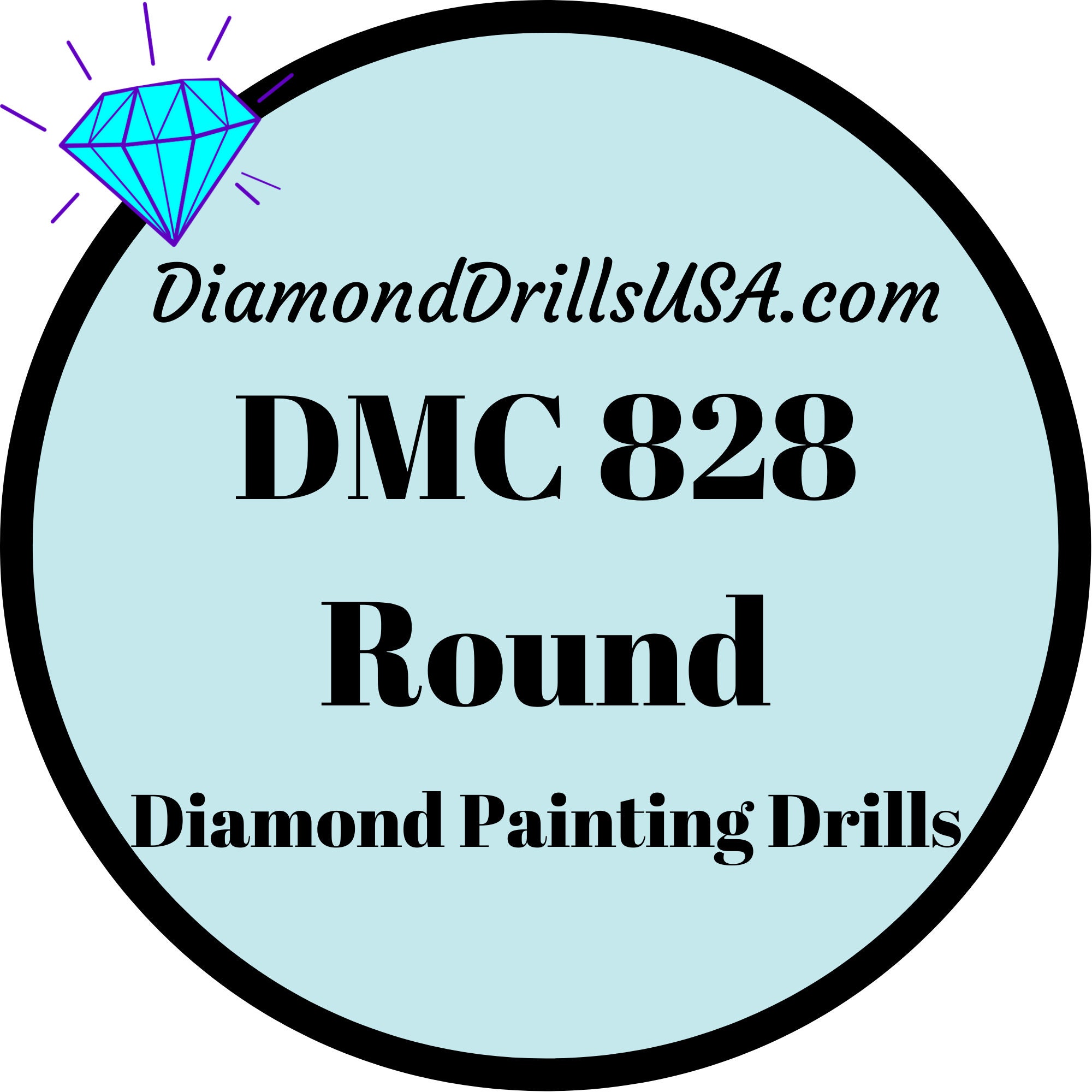 170 Pcs Replacement Resin Diamond Drills Diamond Painting Kits Square Drill  Round Drill DMC 817 818 819 820 822 823 824 825 826 827 828 829 