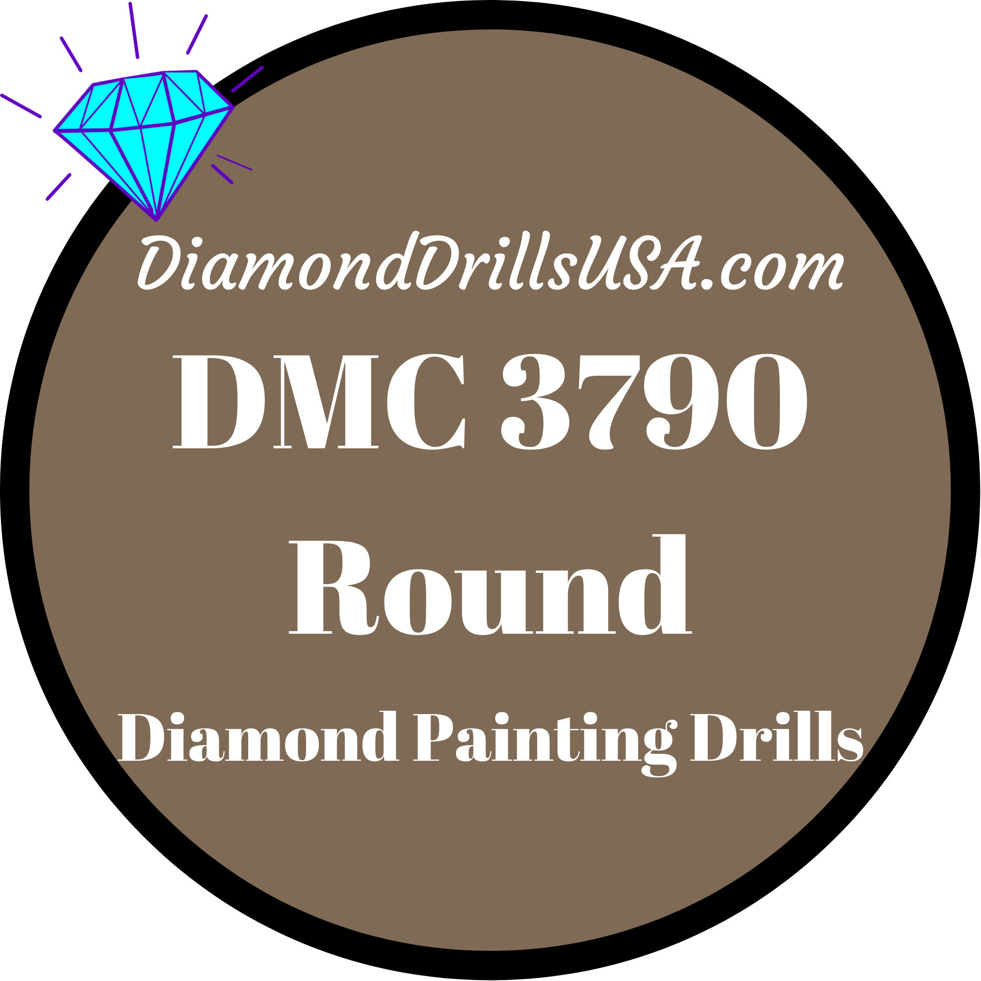 DMC 729 SQUARE 5D Diamond Painting Drills DMC 729 Medium Old Gold Yellow  Loose Bulk