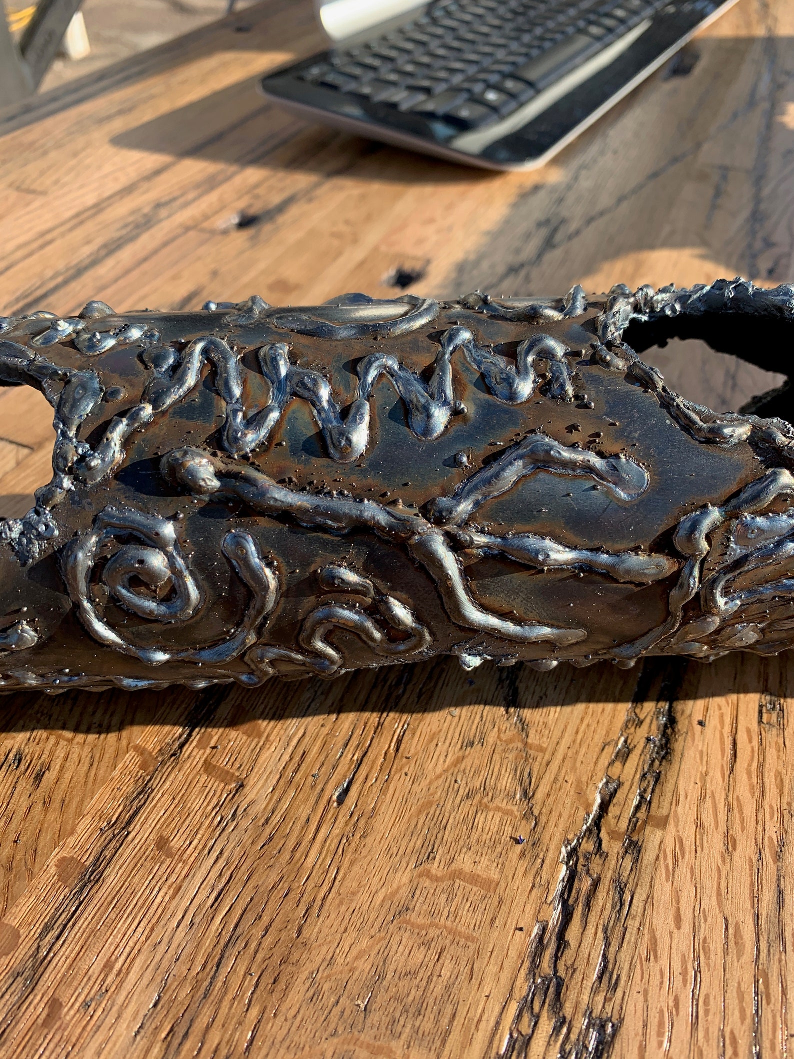 Conjunto hecho a mano personalizado de 7 troncos de acero de | Etsy