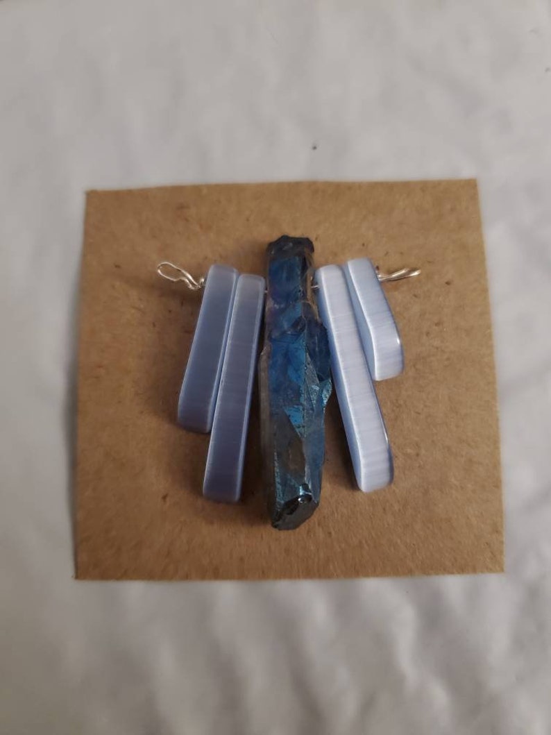 Hand-made gem pendant