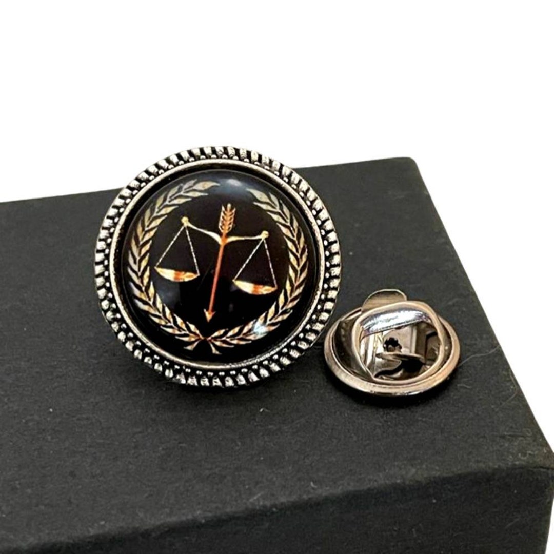 Lawyer brooch discount