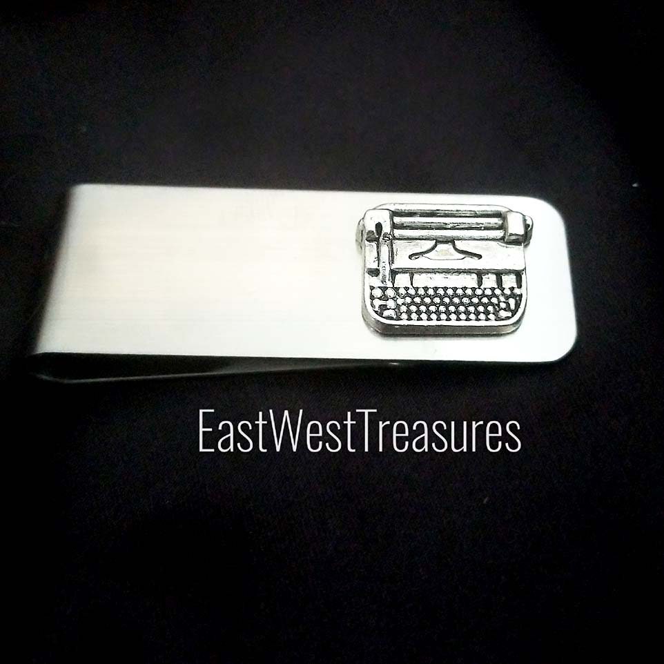 Typewriter Writer Author Journalist Blogger gifts for men cufflinks cuff links