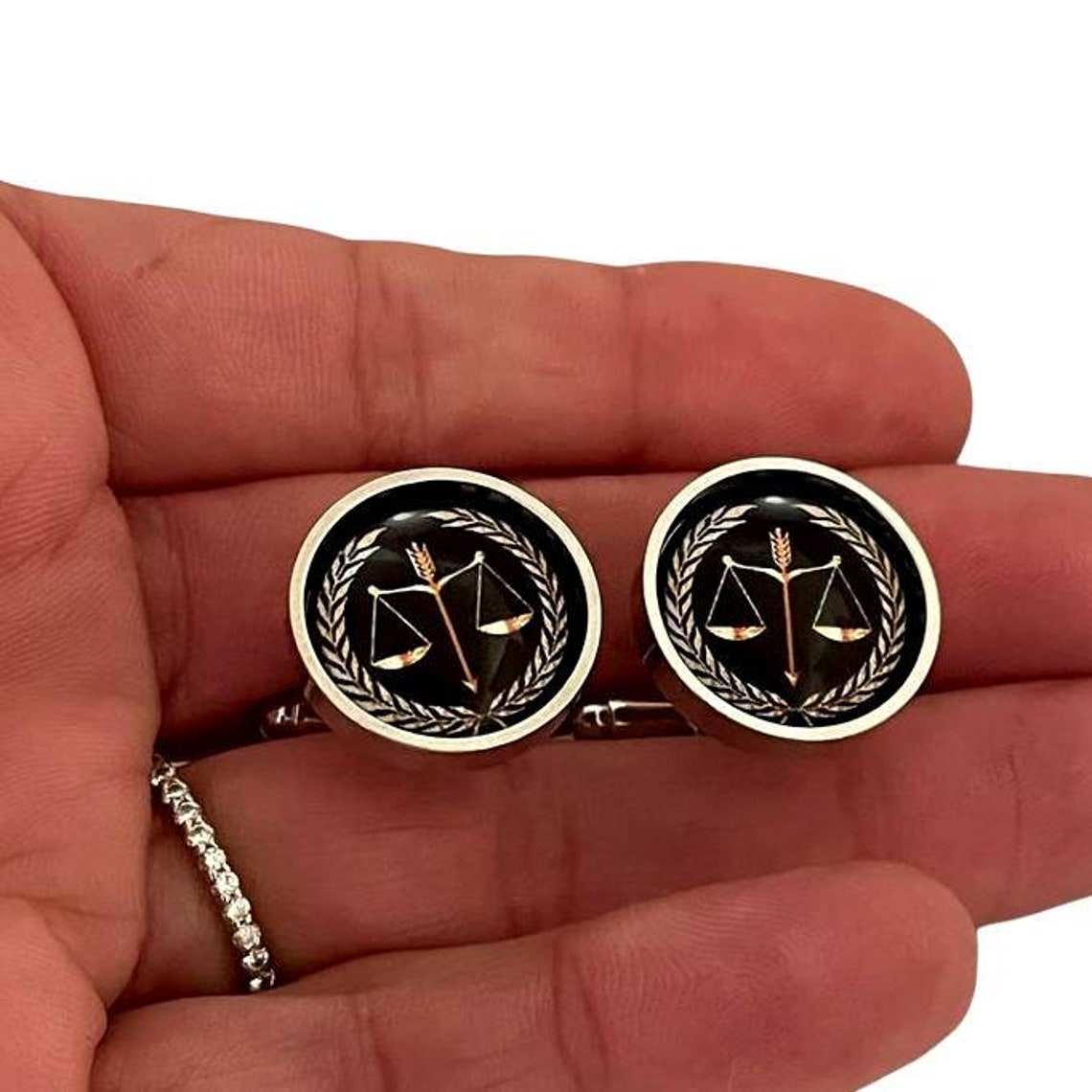 Scales Lady of Justice Law Lapel Tie Necktie Pin Cufflinks Etsy