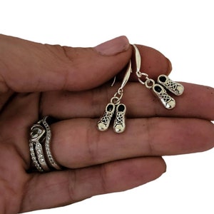 Hiking Shoes Earrings, Climbing Boots Earrings, Hiker Climber Climbing Jewelry gift