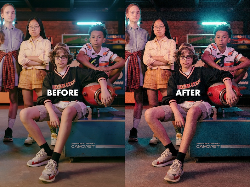 5x Stranger Things Preset Pack Lightroom Mobile Filter Etsy Sweden