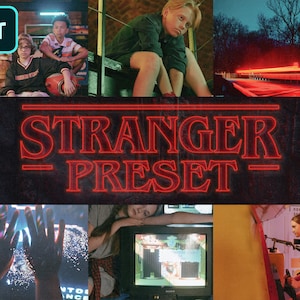 PLR Resell 5x Stranger Preset Pack Lightroom Mobile Filters