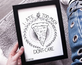 pizza drawing