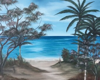 Un posto rilassante per respirare 18”x24”