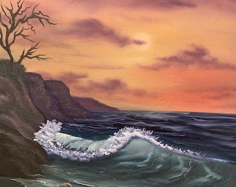 Bob Ross® ispirato al mare