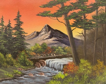 Isolamento scenico ispirato a Bob Ross®
