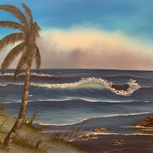 Bob Ross® Inspired Storm on the Horizon